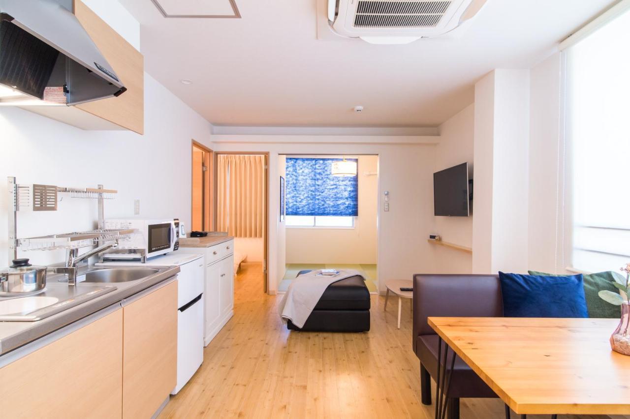 Ten Apartment Hotel Фукуока Экстерьер фото